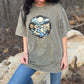 Desert Wilderness Vintage Oversize Tee