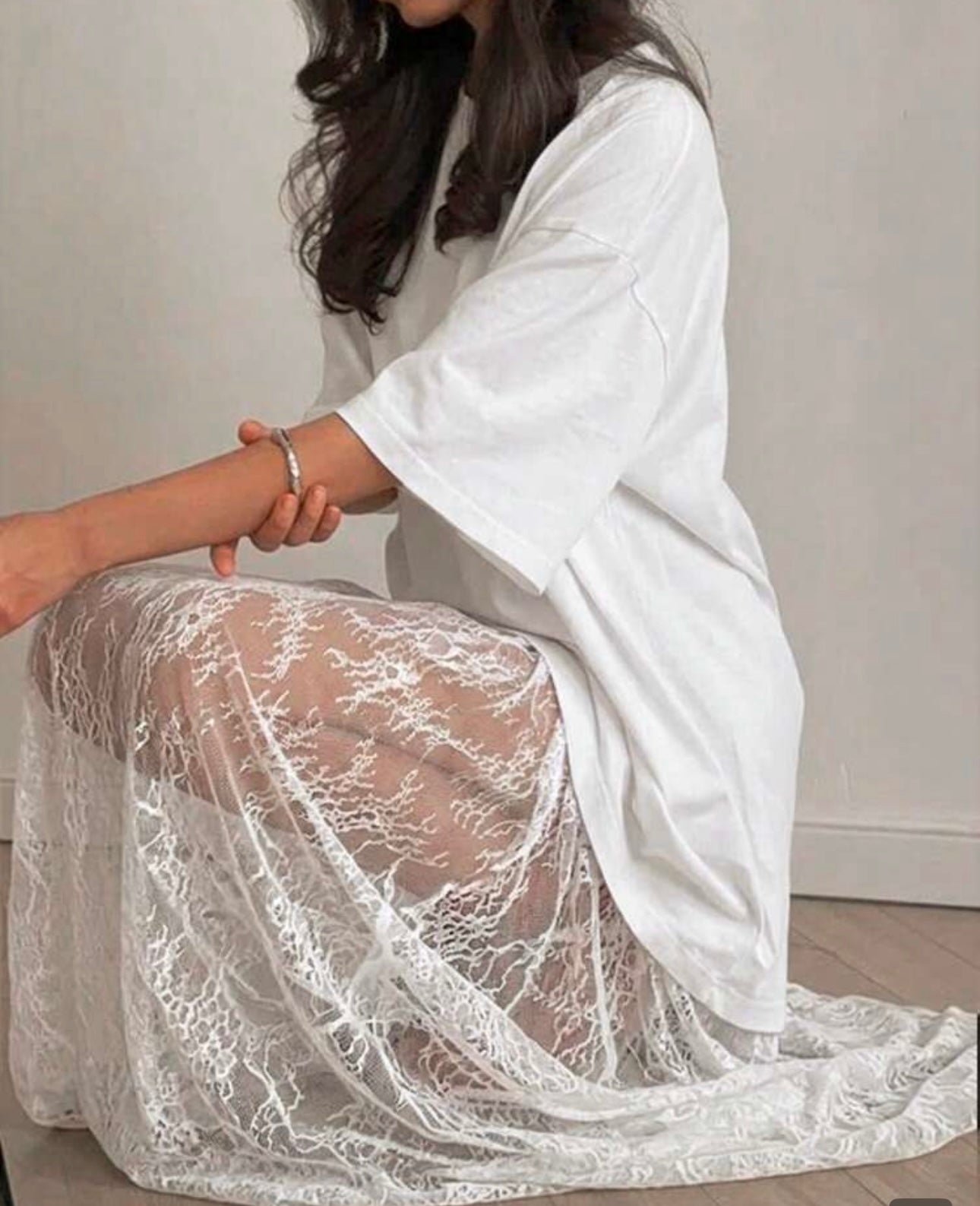 SIP Umbrella Lace Duster