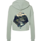 Wild Wilderness Sage Cropped Hoodie