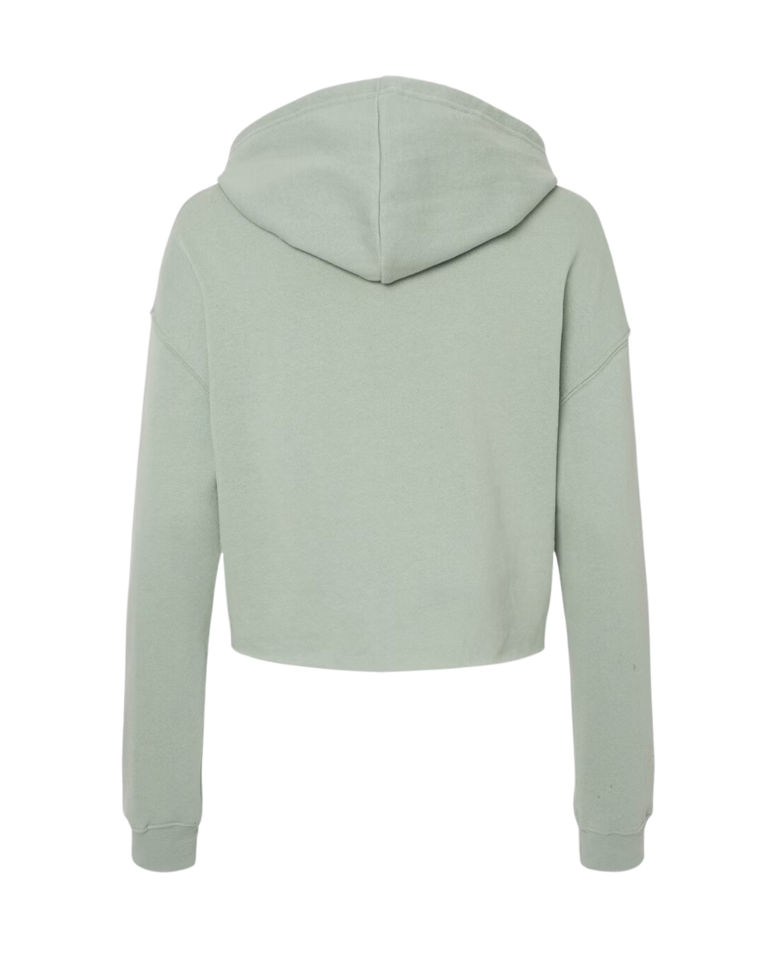 Wild Wilderness Sage Cropped Hoodie