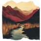 Mountain Wilderness Relax-Crop Tee