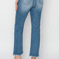 RISEN High Rise Slim Straight Jeans