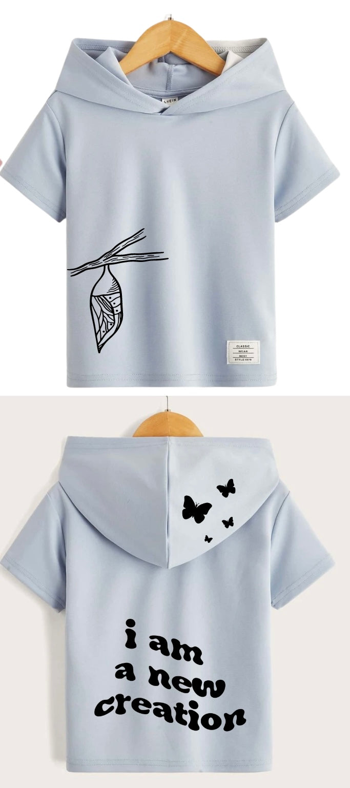 Bts short 2024 sleeve hoodie